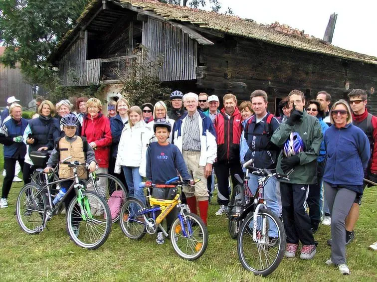 TCW-Radtour 2002 nach Gleißenberg